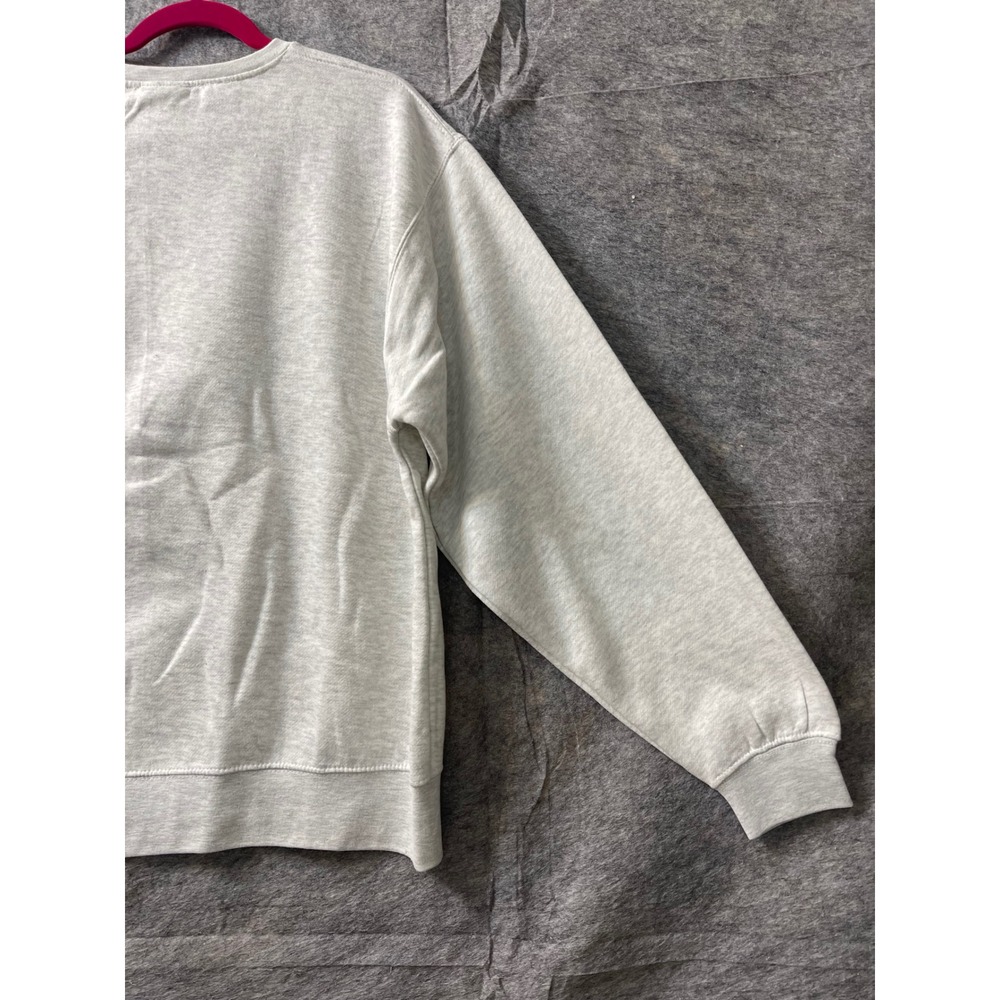 Pacific & Co Heather Gray Pink Skeleton Cowgirl Embroidered Sweatshirt XL - Picture 14 of 14
